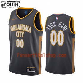 NBA Oklahoma City Thunder Trikot Benutzerdefinierte Nike 2019-2020 City Edition Swingman - Kinder